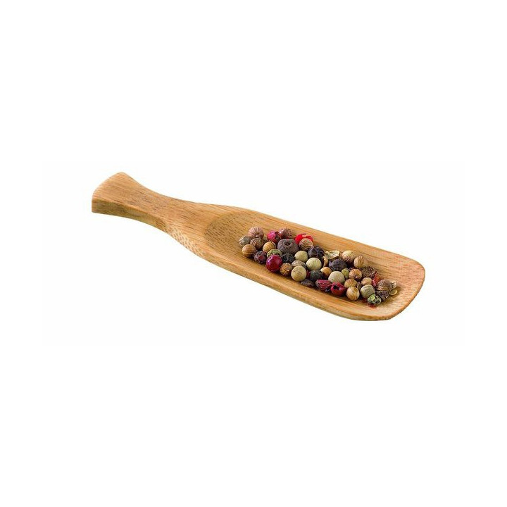 Bamboo Tasting Spoon "Baseball" 10x3cm (144 Units)