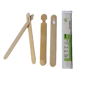 Wooden Serving Tong Double 15cm (1000 Units)