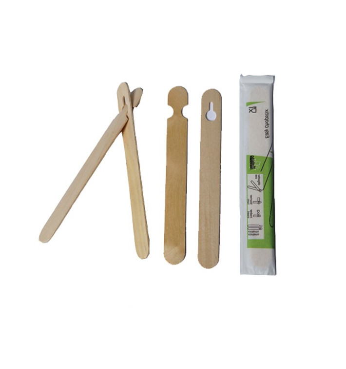 Wooden Serving Tong Double 15cm (1000 Units)