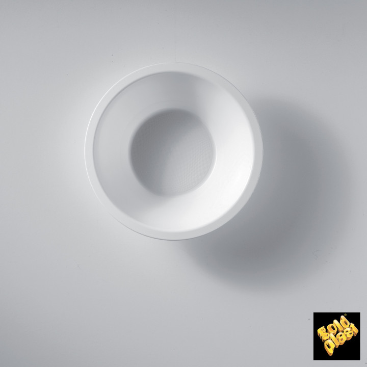 Plastic Bowl PP White 450ml Ø15,5cm (50 Units)