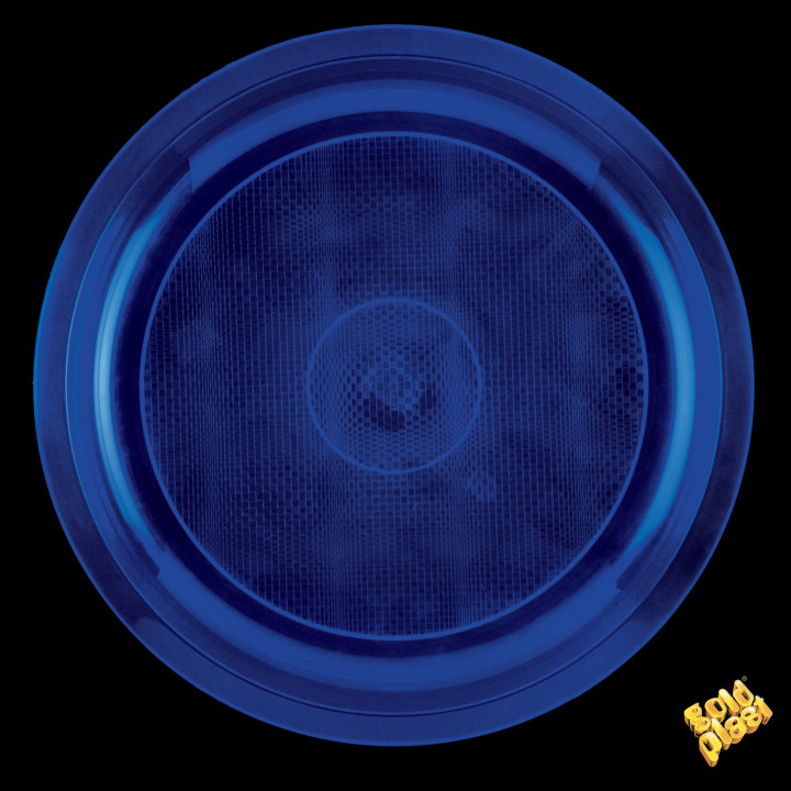 Plastic Plate Blue "Round" PP Ø29 cm (300 Units)