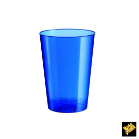 Plastic Cup PS "Moon" Blue Pearl 230ml (1000 Units)