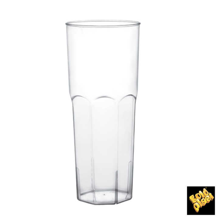 Plastic Collins Glass PS Clear Ø6,5cm 350ml (360 Units)