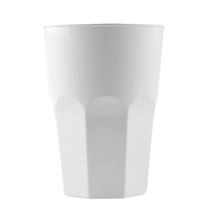Plastic Cup for Cocktail PP White Ø8,4cm 350ml (420 Units)