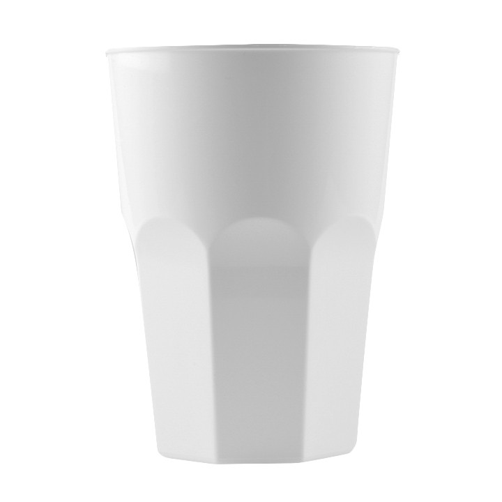 Plastic Cup for Cocktail PP White Ø8,4cm 350ml (420 Units)