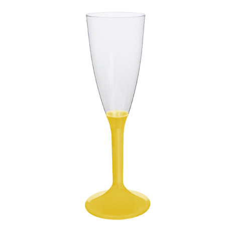 Fuchsia stem with dome for 120 ml cava glass