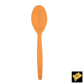 Plastic Spoon PS "Easy" Orange 18,5 cm (500 Units)