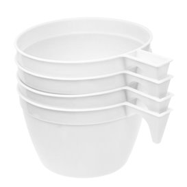 Plastic Cup White 190ml (25 Units)