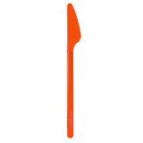 Plastic Knife PS Orange 17,5cm (20 Units) 