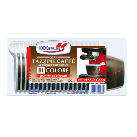 Plastic Cup Chocolate 100 ml (480 Units)