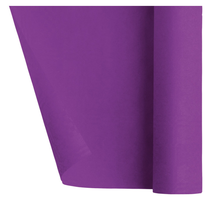 Red "Vichy" Paper Tablecloth Roll 1,2x7m 50g (24 Units)