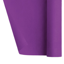 Red "Vichy" Paper Tablecloth Roll 1,2x7m 50g (24 Units)