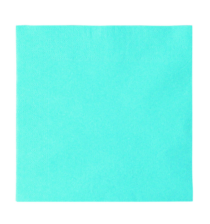 Paper Napkin 2 Layers Light Blue 33x33cm (1200 Units)