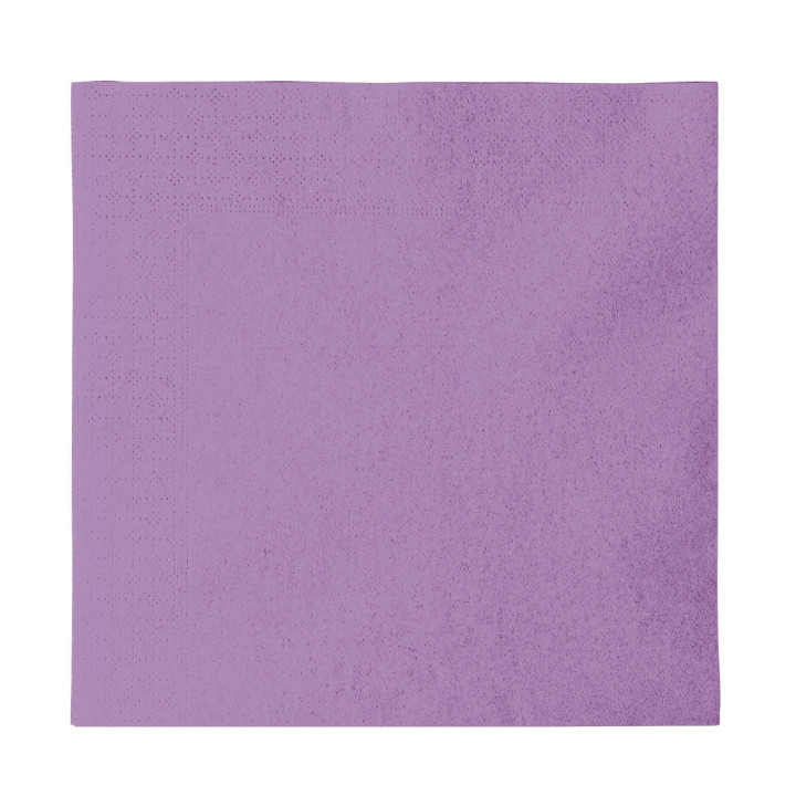 Paper Napkin 2 Layers Lilac 33x33cm (50 Units) 