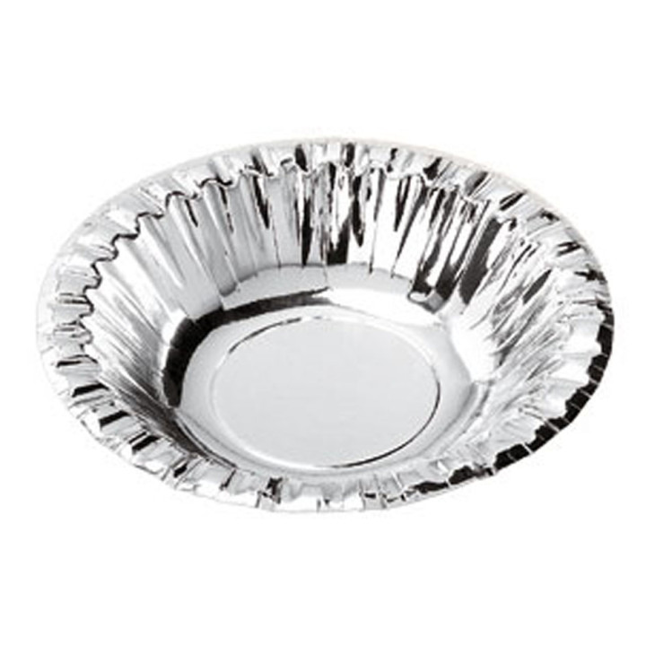 Paper Bowl "Party" Silver Ø16cm (90 Units)