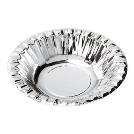 Paper Bowl "Party" Silver Ø16cm (6 Units)