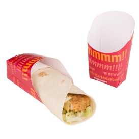 Paper Wrap Food Container 60x50x12cm (25 Units) 