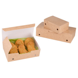 Paper Take-Out Box Medium size Kraft 1,45x0,90x45cm (450 Units)