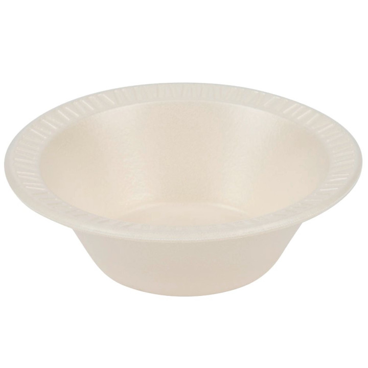 Foam Bowl Laminated Honey 180ml Ø11,5cm (125 Units)  