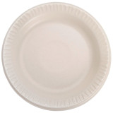 Foam Plate Foam "Quiet Classic" Laminated Honey 15 cm (125 Units)  
