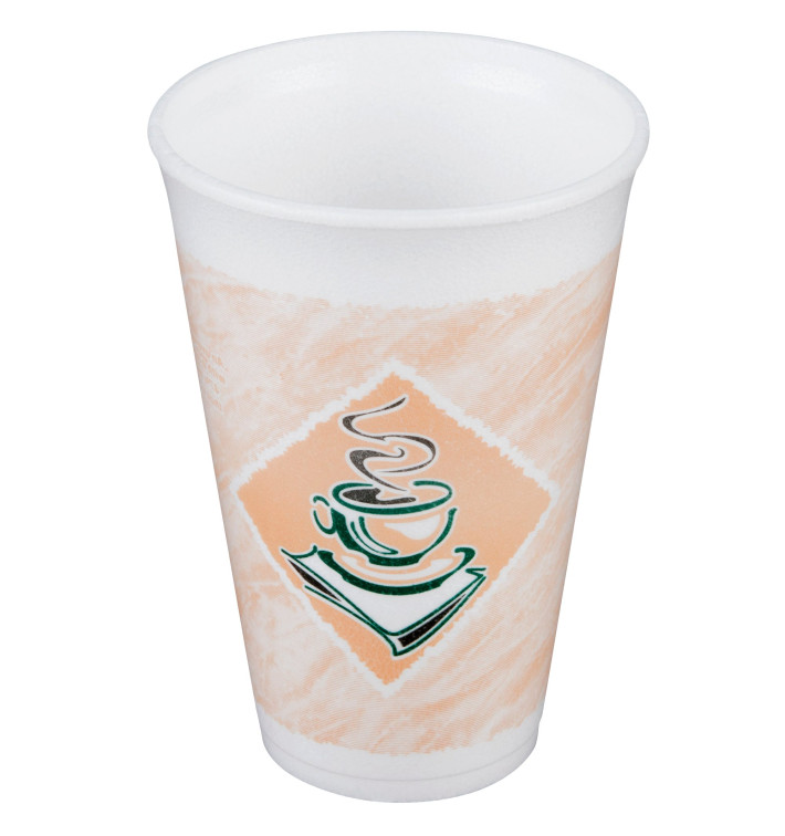 Foam Cup EPS "Café" 16Oz/480ml Ø9,4cm (1000 Units)