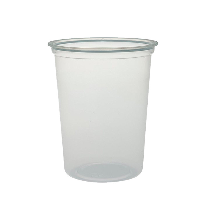 Plastic Deli Container PP "Deli" 32Oz/960ml Clear Ø12cm (25 Units) 