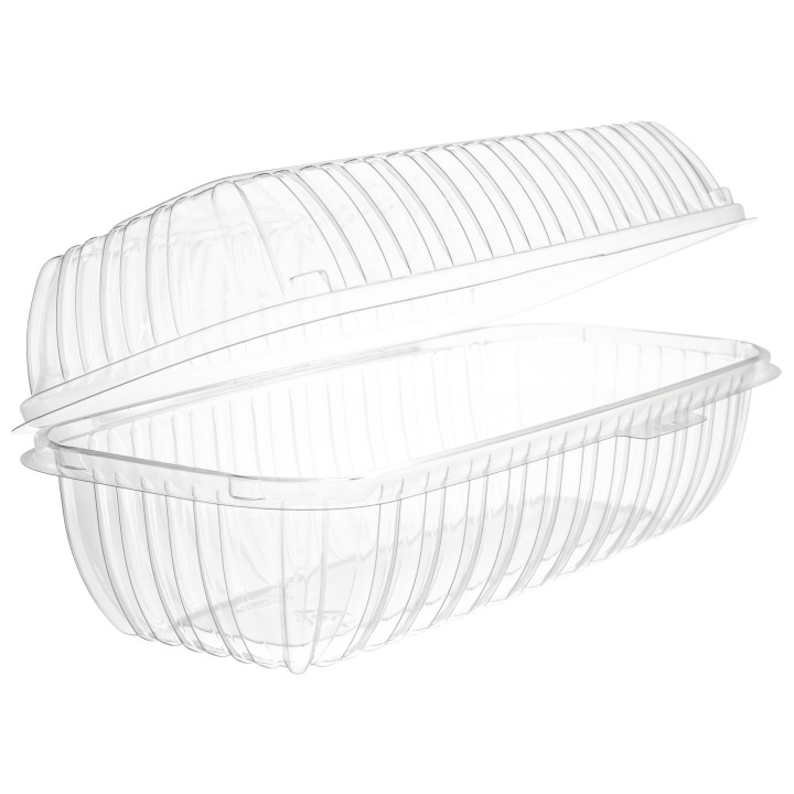 Plastic Hinged Deli Container OPS "Clear Seal" 290ml (200 Units)