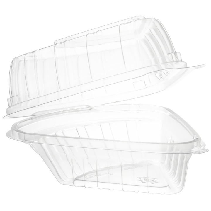 Plastic Hinged Lid Container OPS "Clear Seal" 169ml (125 Units)  