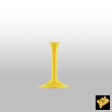 Disposable Stem for Plastic Glass Yellow (20 Units)