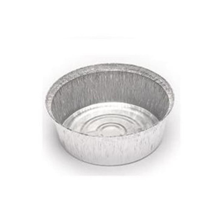 Foil Pan for Roast Chicken Round Shape 1900ml (125 Units)  