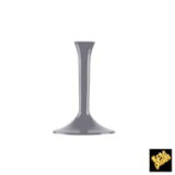 Disposable Stem for Plastic Glass Grey (20 Units)