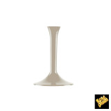 Disposable Stem for Plastic Glass Beige (20 Units)