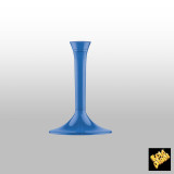 Disposable Stem for Plastic Glass Blue Clear (20 Units)