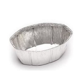 Foil Pan for Roast Chicken Oval Shape 2400ml (500 Units)