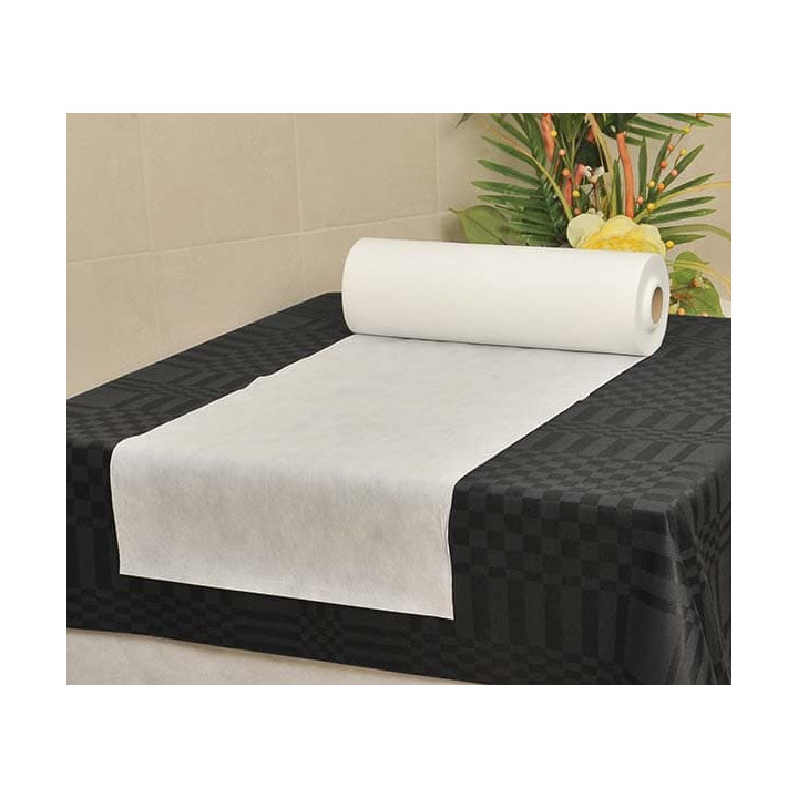 Novotex Table Runner White 55g P30cm 0,4x48m (6 Units)