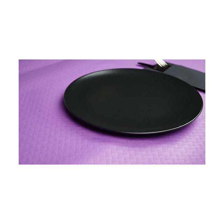 Pre-Cut Paper Tablecloth Lilac 40g 1x1m (400 Units)  