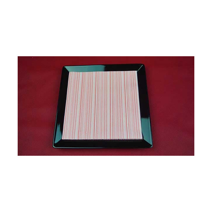 Airlaid Napkins "Basic" Red 40x40cm (50 Units) 