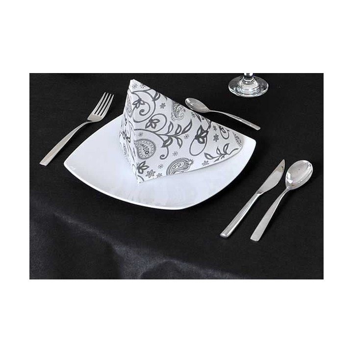 Airlaid Napkins "Cachemir" White 40x40cm (600 Units)