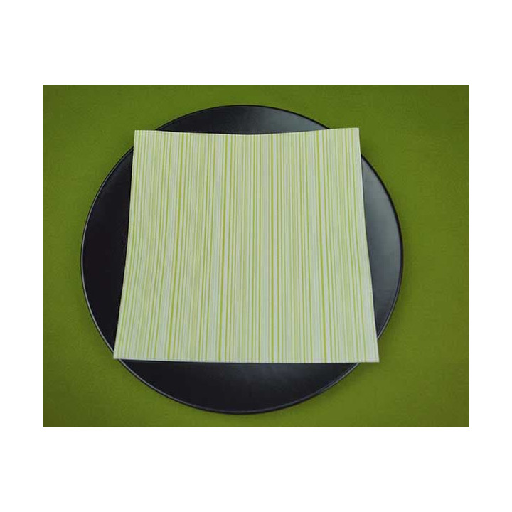 Airlaid Napkins "Basic" Pistachio 40x40cm (50 Units) 