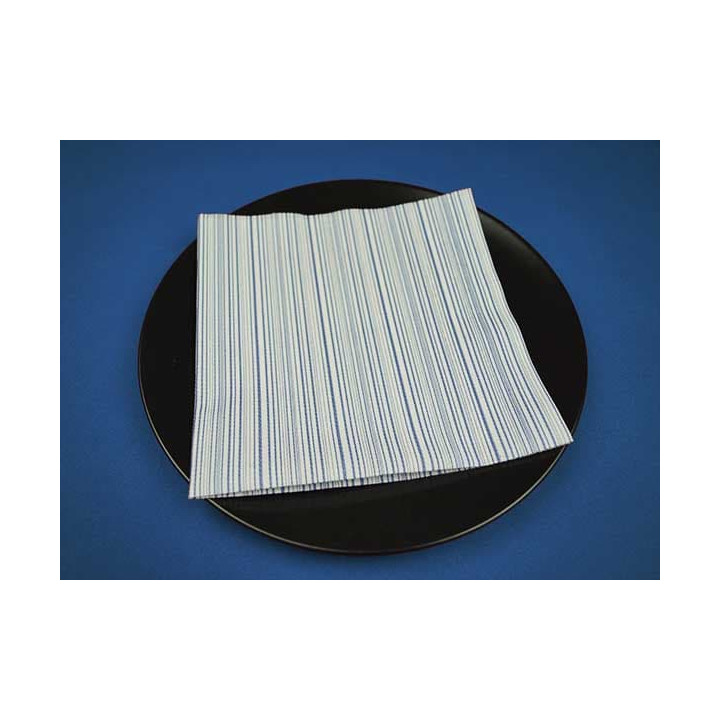 Airlaid Napkins "Basic" Blue 40x40cm (50 Units) 