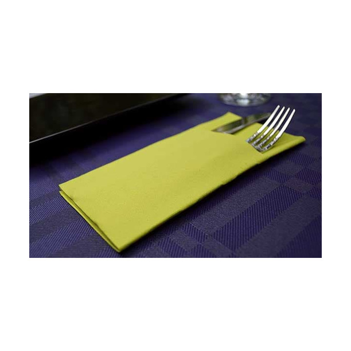 Pocket Fold Airlaid Napkins "Kanguro" Pistachio 40x40cm (30 Units) 