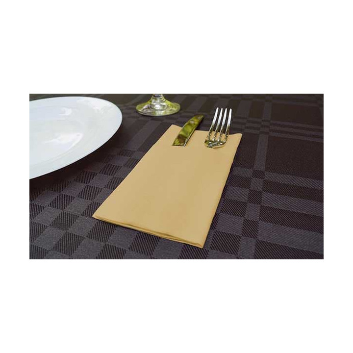 Pocket Fold Airlaid Napkins "Kanguro" Cream 40x40cm (30 Units) 