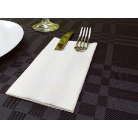 Pocket Fold Airlaid Napkins "Kanguro" White 40x40cm (30 Units) 