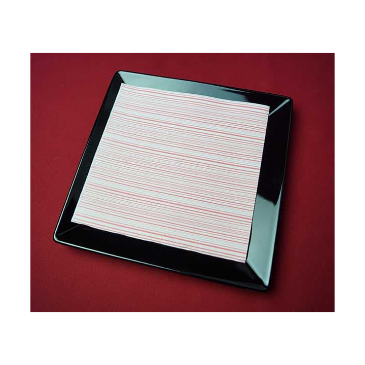 Paper Napkin Double Point "Basic Red" 40x40cm (600 Units)