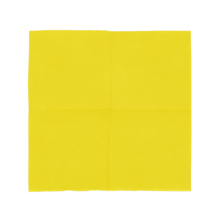 Paper Napkin Micropoint Yellow 20x20cm 2C (2.400 Units)