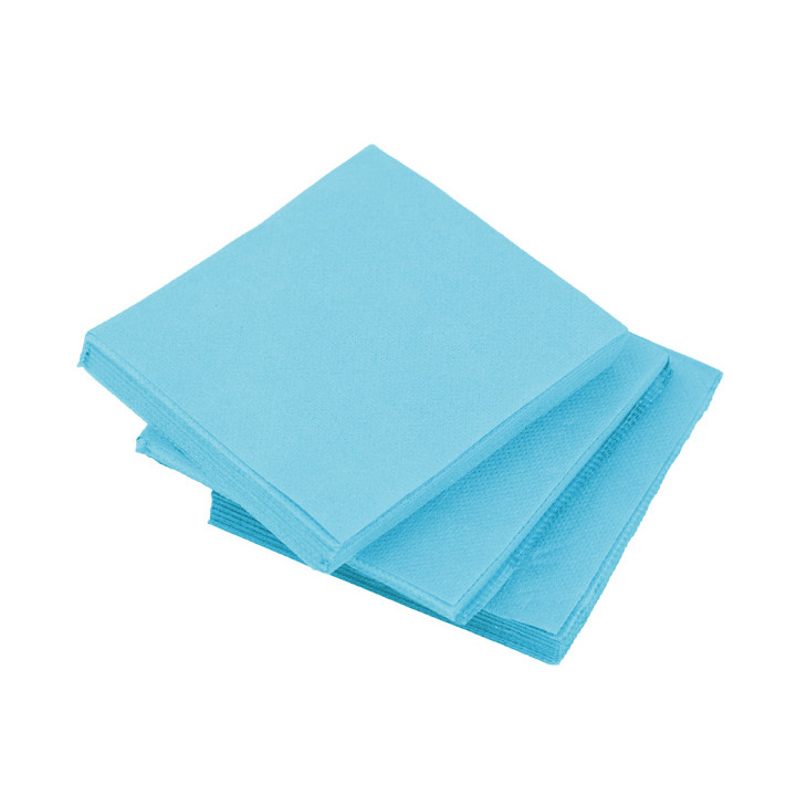 Paper Napkin Micropoint Turquoise 20x20cm 2C (100 Units)  