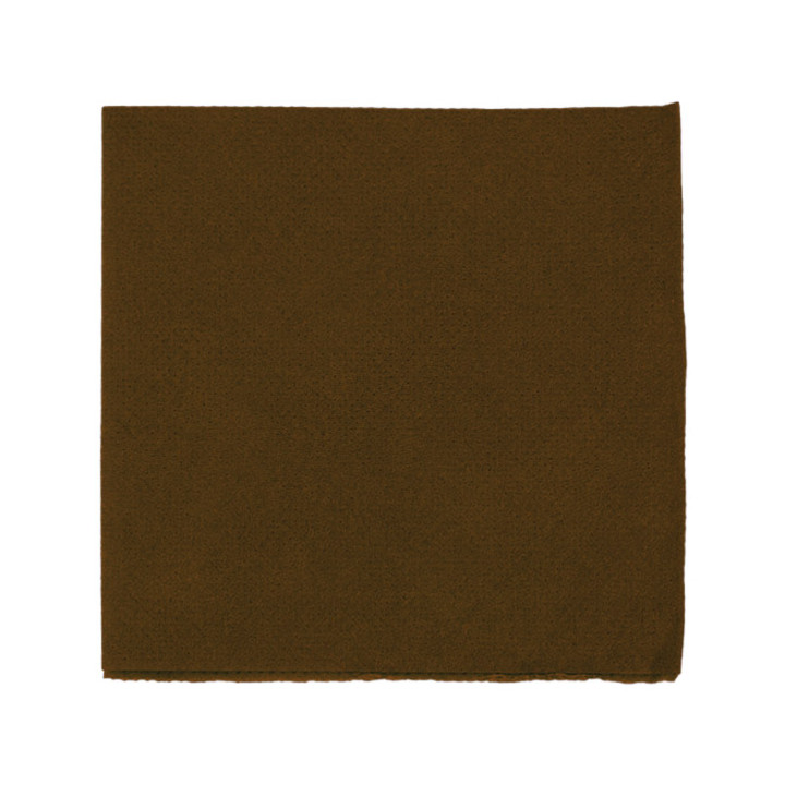 Paper Napkin Micropoint Brown 20x20cm 2C (2.400 Units)