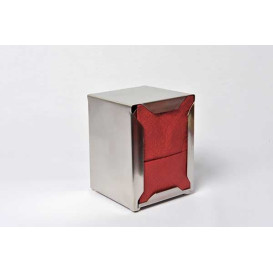 Paper Napkins "Miniservis" Burgundy 17x17cm (4800 Units)