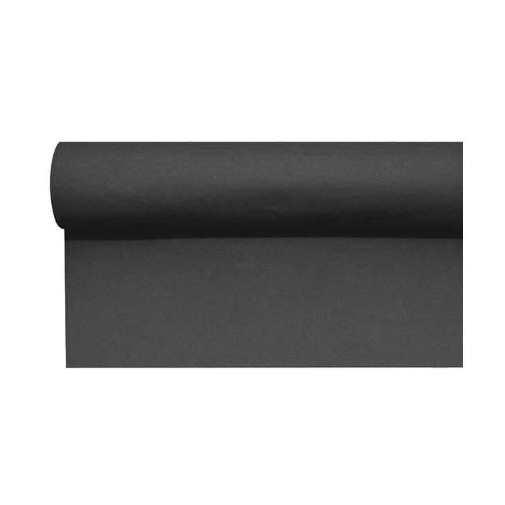 Airlaid Tablecloth Roll Black 1,20x25m (6 Units)