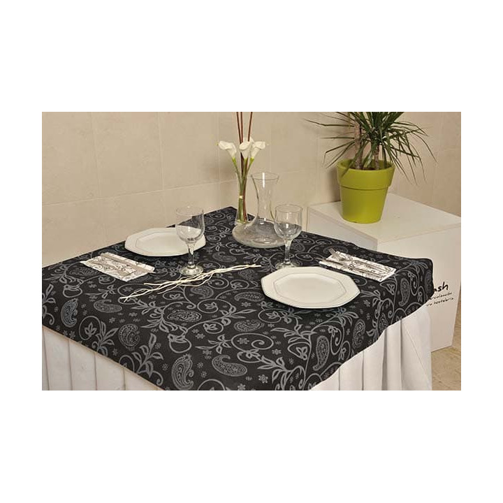 Novotex Placemat "Cachemir" Black 120x120cm (150 Units)  